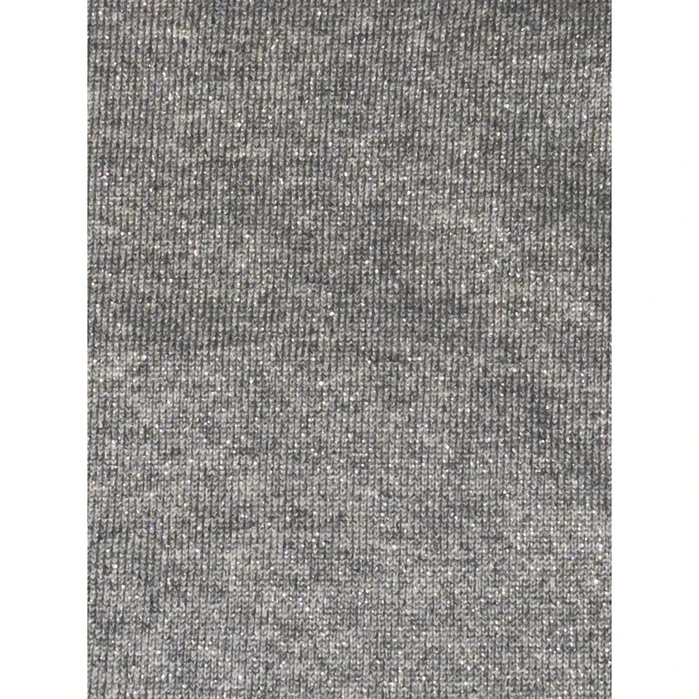 NWT TALBOTS Plus Petite 2XP Silver Shimmer‎ Career Sweater Vest Sleeveless Top